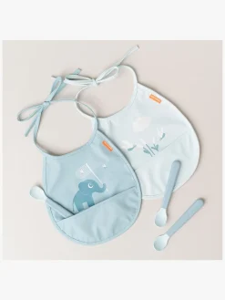 DoneByDeer Spisetid-Done By Deer Elphee Tiny Pocket Hagesmæk 2-Pak, Blue