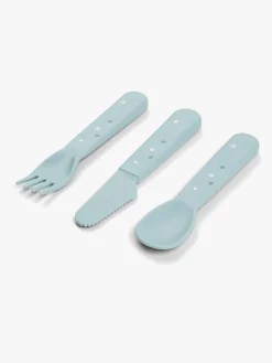 DoneByDeer Spisetid-Done By Deer Foodie Bestik Happy Dots, Blå