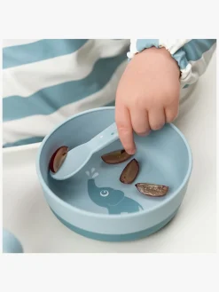 DoneByDeer Spisetid-Done By Deer Foodie Bestik Happy Dots, Blå