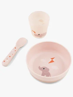 Spisetid|DoneByDeer Done By Deer Foodie Madsæt Playground, Powder Lyserød