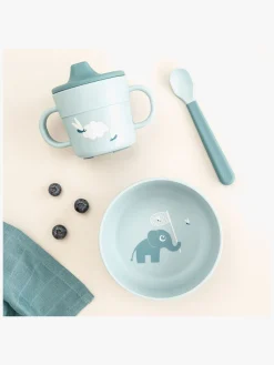 Spisetid|DoneByDeer Done By Deer Foodie Madsæt Elphee, Blue Blå