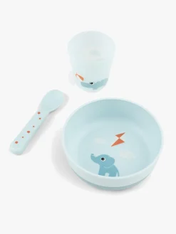 Spisetid|DoneByDeer Done By Deer Foodie Madsæt Playground, Blue Blå