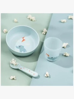 Spisetid|DoneByDeer Done By Deer Foodie Madsæt Playground, Blue Blå