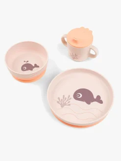 Spisetid|DoneByDeer Done By Deer Foodie Madsæt Wally, Powder Lyserød