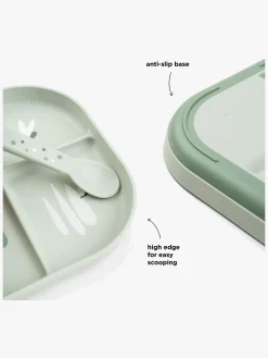 Spisetid|DoneByDeer Done By Deer Foodie Opdelt Tallerken Croco, Grøn Grøn