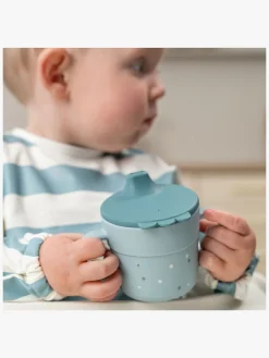 DoneByDeer Spisetid-Done By Deer Foodie Tudekop Happy Dots, Blue