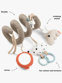 DoneByDeer Babylegetøj-Done By Deer Happy Clouds Aktivitetslegetøj, Sandfarvet