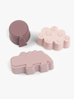 Spisetid|DoneByDeer Done By Deer Happy Clouds Silikoneforme 3-pak, Powder Lyserød