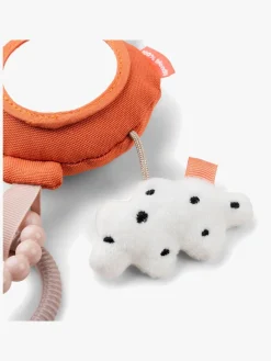 DoneByDeer Babylegetøj-Done By Deer Happy Clouds Aktivitetslegetøj, Papaya