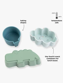 DoneByDeer Spisetid-Done By Deer Happy Clouds Silikoneforme 3-pak, Blue