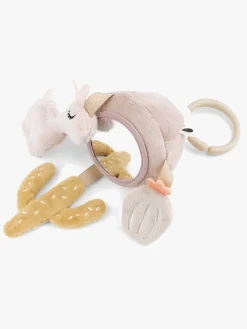 Babylegetøj|DoneByDeer Done By Deer Lalee Aktivitetslegetøj, Powder Lyserød/Hvid