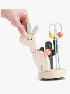 DoneByDeer Babylegetøj-Done By Deer Lalee Aktivitetslegetøj Stick & Stay, Sand