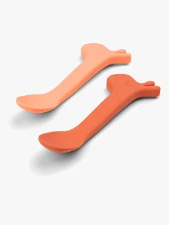 DoneByDeer Spisetid-Done By Deer Lalee Skeer 2-pak, Papaya