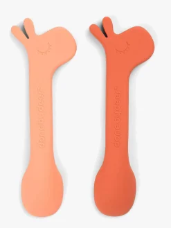 DoneByDeer Spisetid-Done By Deer Lalee Skeer 2-pak, Papaya