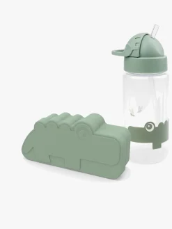 DoneByDeer Spisetid-Done By Deer Madkasse & Flaske, Green