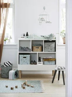 Børn DoneByDeer Børnesenge & Tilbehør-Done by Deer Musikuro med Spejl, Blå