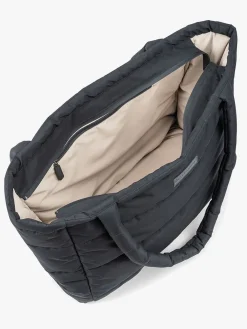 Pusletasker|DoneByDeer Done By Deer Quiltet Tote Pusletaske, Sort