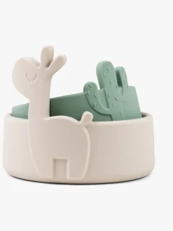 DoneByDeer Spisetid-Done By Deer Skålsæt Lalee 2-Pak, Sand/Grøn