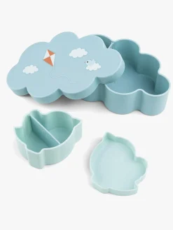 DoneByDeer Spisetid-Done By Deer Snacks- Og Madkasser med Sugerørskop, Blue