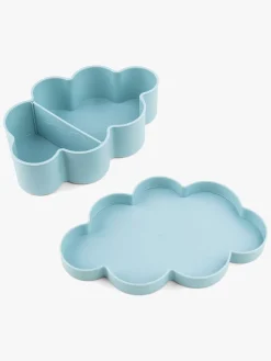 DoneByDeer Spisetid-Done By Deer Snacks- Og Madkasser med Sugerørskop, Blue