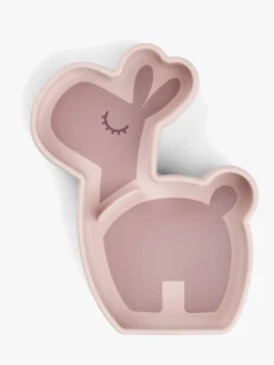 DoneByDeer Spisetid-Done By Deer Stick & Stay Silikonetallerken Lalee, Powder