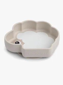 DoneByDeer Spisetid-Done By Deer Stick & Stay Silikoneskål Birdee, Blue