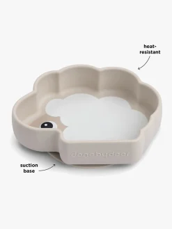 DoneByDeer Spisetid-Done By Deer Stick & Stay Silikoneskål Birdee, Blue