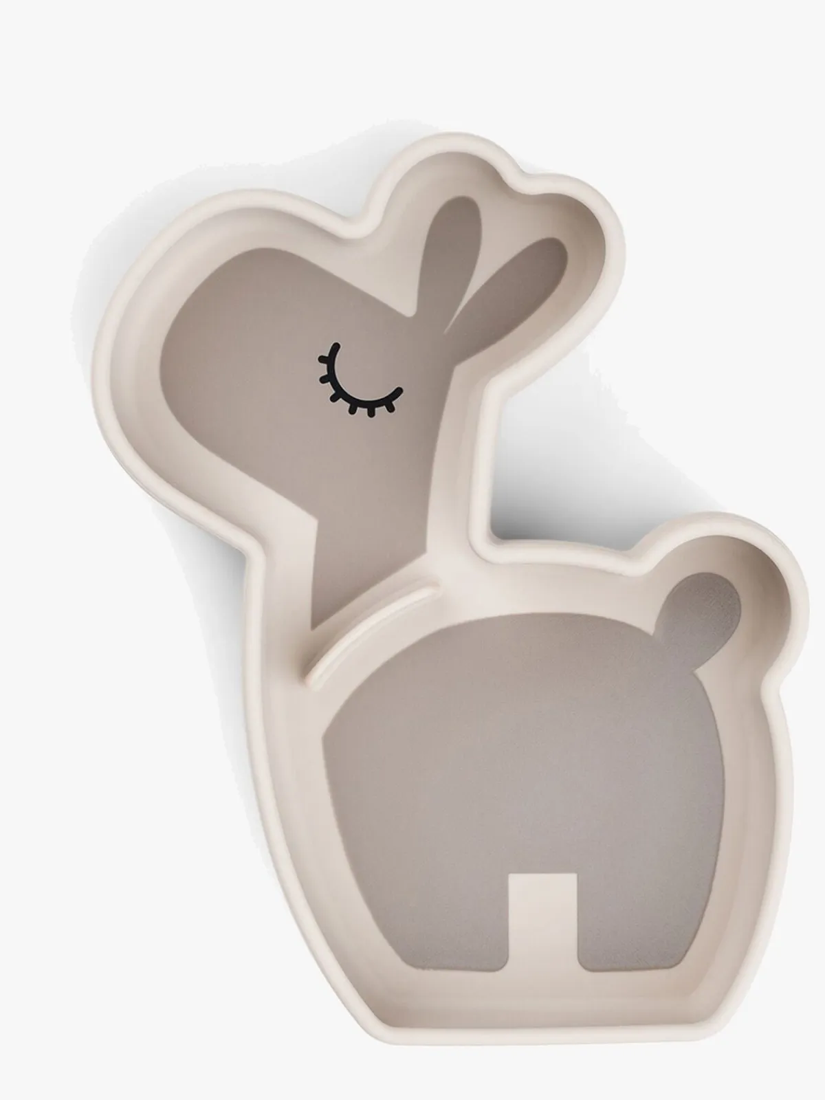 Spisetid|DoneByDeer Done By Deer Stick & Stay Silikonetallerken Lalee, Sand Beige