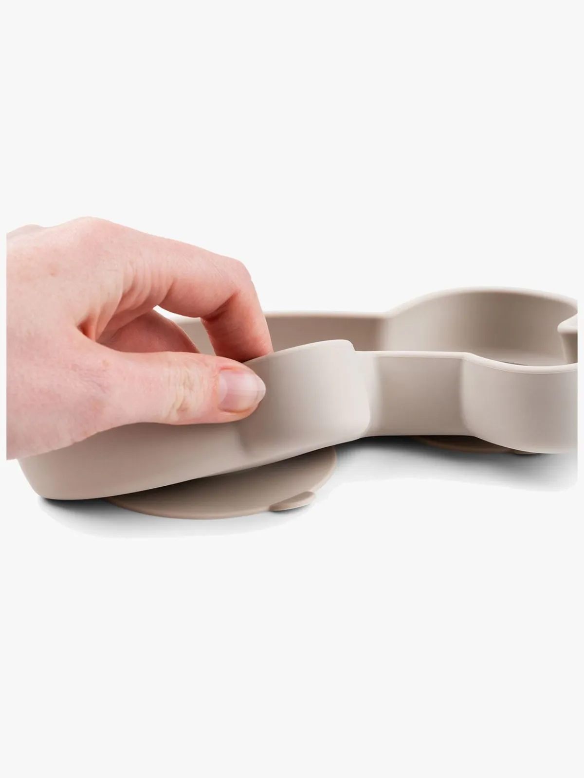 Spisetid|DoneByDeer Done By Deer Stick & Stay Silikonetallerken Lalee, Sand Beige