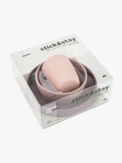 DoneByDeer Spisetid-Done By Deer Stick & Stay Madsæt Deer Friends, Powder