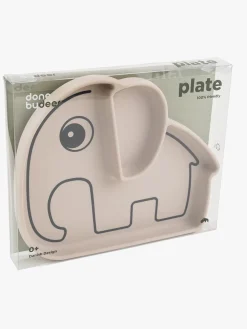 Spisetid|DoneByDeer Done By Deer Stick & Stay Silikonetallerken Elphee, Sand