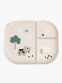 DoneByDeer Spisetid-Done By Deer Tiny Farm Foodie Tallerken Opdelt, Sand