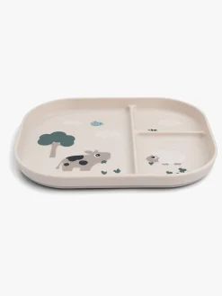 DoneByDeer Spisetid-Done By Deer Tiny Farm Foodie Tallerken Opdelt, Sand