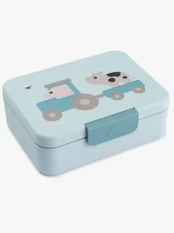 Spisetid|DoneByDeer Done By Deer Tiny Farm Madkasse, Blue Blå