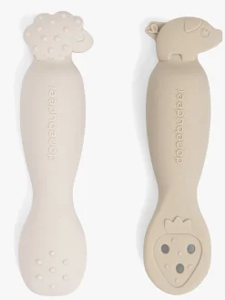 DoneByDeer Spisetid-Done By Deer Tiny Farm Skeer 2-pak, Sand