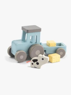 Legetøjsbiler & -Fartøjer|DoneByDeer Done By Deer Traktor, Blå