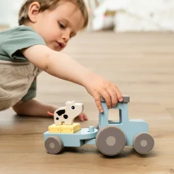 Legetøjsbiler & -Fartøjer|DoneByDeer Done By Deer Traktor, Blå