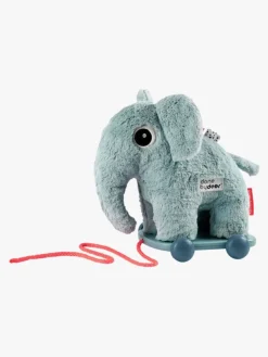 DoneByDeer Trælegetøj-Done By Deer Trækkelegetøj Elphee, Blå
