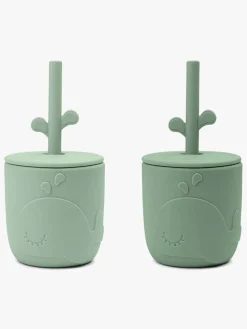 Spisetid|DoneByDeer Done By Deer Wally Sugerørskrus 2-pak, Green