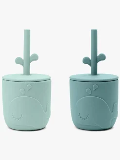 Spisetid|DoneByDeer Done By Deer Wally Sugerørskrus 2-pak, Blue