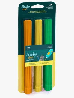 3Doodler Kreativt Legetøj-START Mix 75-Pack Blyant, Orange/Gul/Grøn