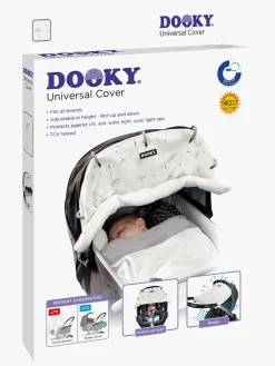 Vogntilbehør|Dooky Universalt Sol- & Regnslag Dandelion, Hvid