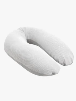 Doomoo Graviditet|Amning- Amme- & Graviditetspude Buddy Stribet, Lysegrå