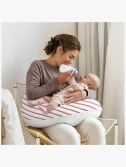 Graviditet|Amning|Doomoo  Amme- & Graviditetspude Buddy Polka, Creme Rød/Hvid