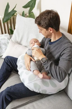 Amning|Doomoo Ammepude Softy Blad, Grøn Grøn/Hvid