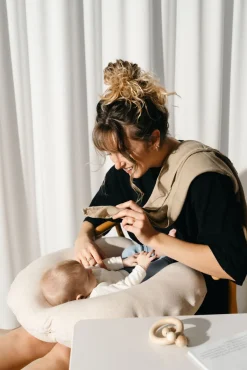 Amning|Doomoo Ammepude Softy, Melerad Sand Beige