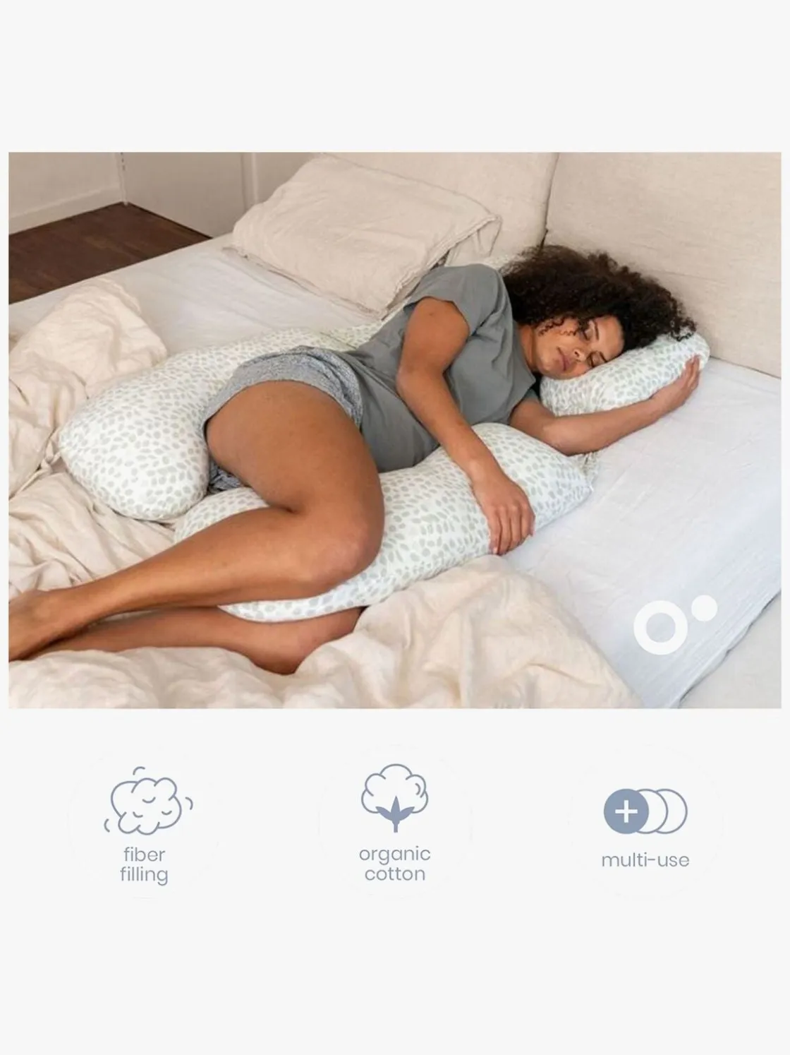 Graviditet|Doomoo Graviditetspude Maxi, Løvgrøn Grøn