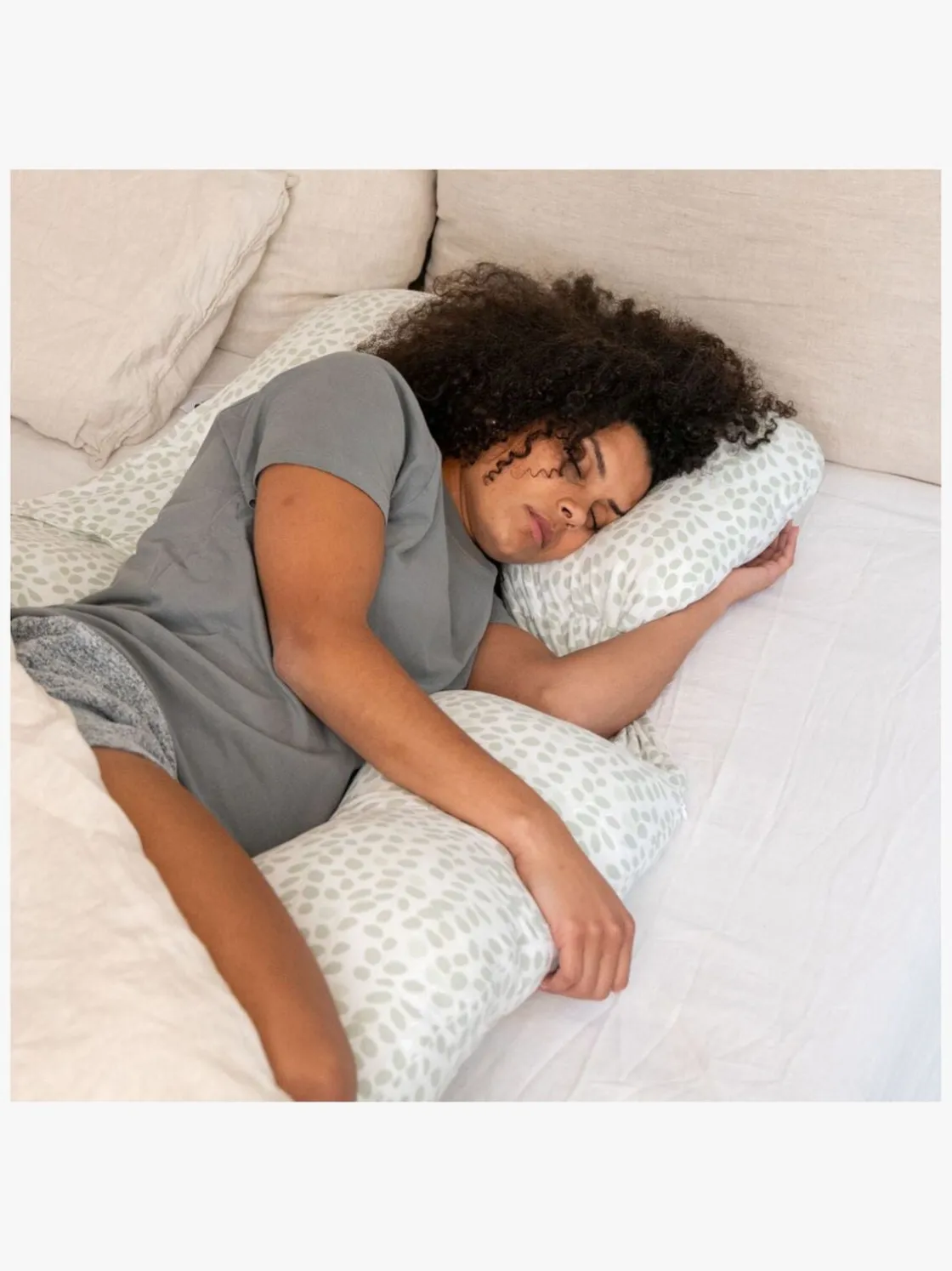 Graviditet|Doomoo Graviditetspude Maxi, Løvgrøn Grøn