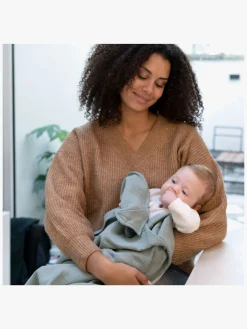 Stofbleer, Nusseklude & Babytæpper|Doomoo Nusseklud med Bidering, Grøn