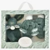 Stofbleer, Nusseklude & Babytæpper|DoudouetCompagnie DouDou Bunny Gavesæt, Sage Green